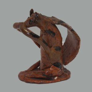 25-12154,Folk art figure of a squirrel attr. to Zorb, Hanover twp. York Co., PA. $4,400